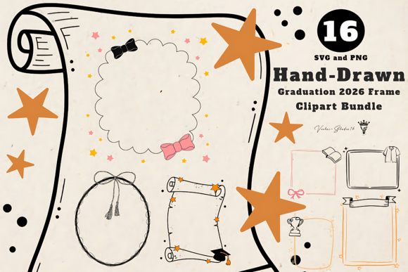 Graduation Frame Graphics for Local Branding