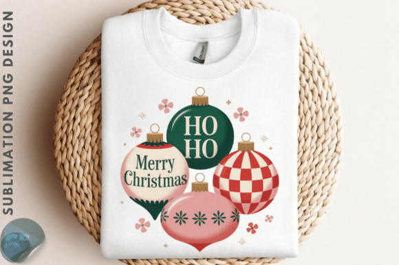 Retro Christmas Graphics for Seasonal Branding