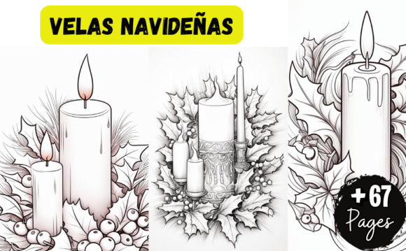 VELAS NAVIDEÑAS: Festive Illustrations & Graphics for Brand Campaigns